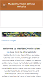 Mobile Screenshot of maddendvinik.com